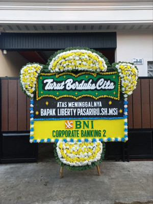 Papan Bunga Duka di Perumnas Rahmah