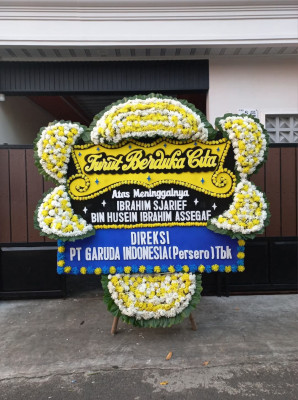 Papan Bunga Duka di Perumnas Rahmah
