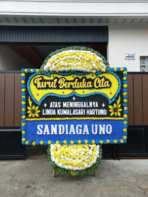 Papan Bunga Duka di Perumnas Rahmah