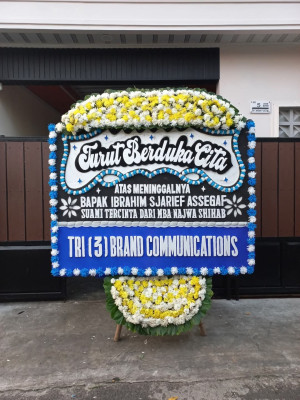 Papan Bunga Duka di Perumnas Rahmah